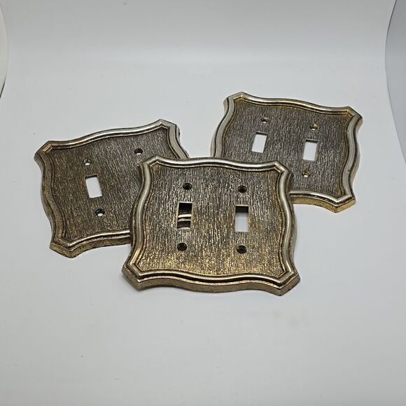 American Tack & Hardware Co. | metal double light switch plates - Picture 1 of 4